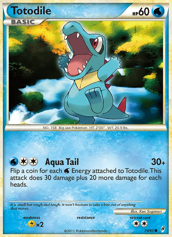 74-RH Totodile – Call of Legends