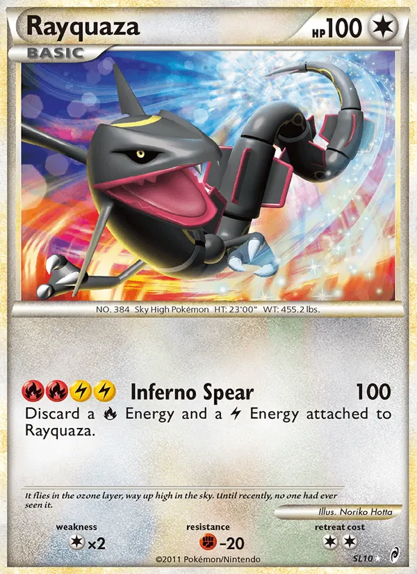 SL10 Rayquaza – Call of Legends