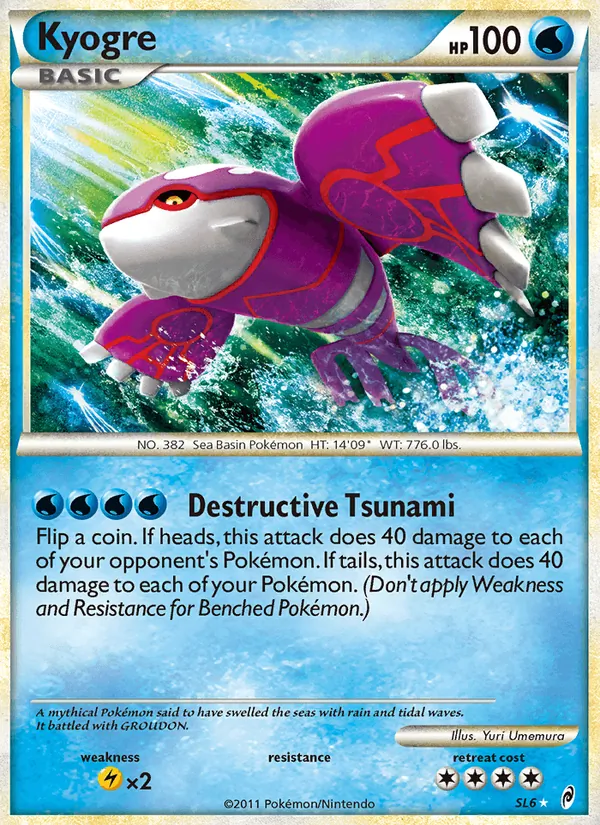 SL6 Kyogre – Call of Legends