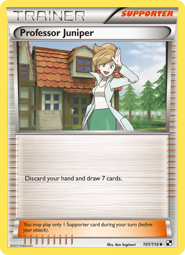 101 Professor Juniper – Black & White