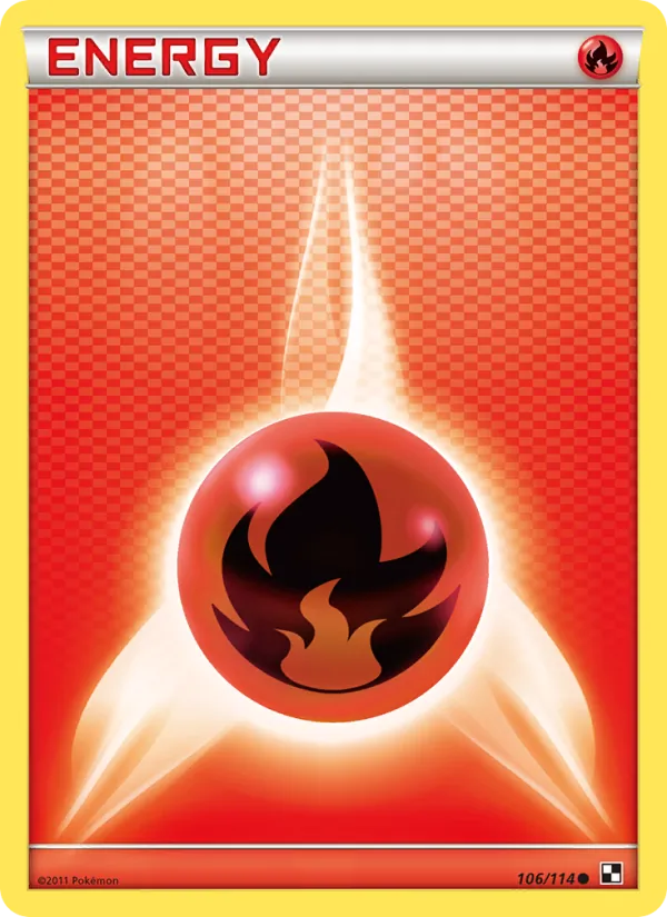 106 Fire Energy – Black & White