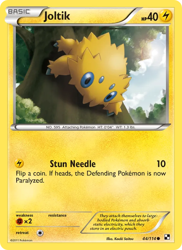 44 Joltik – Black & White