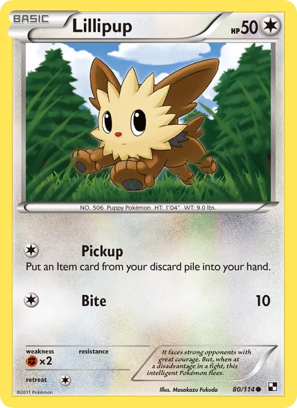 80 Lillipup – Black & White