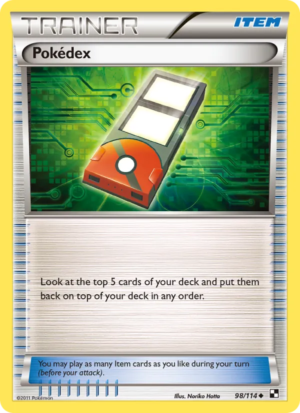 98 Pokédex – Black & White