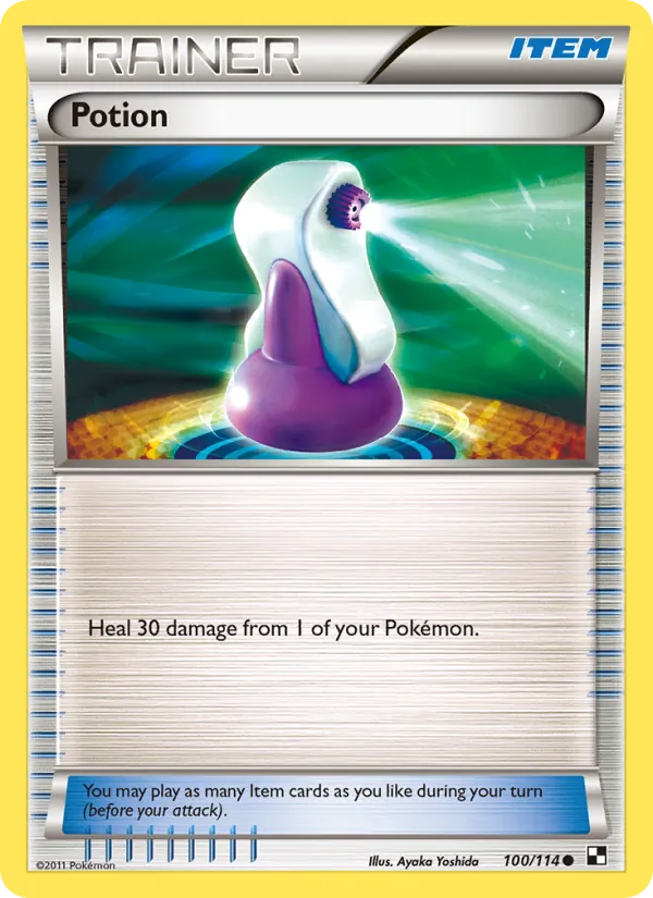 100-RH Potion – Black & White