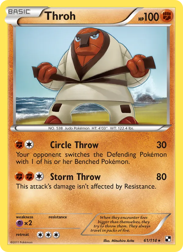 61-RH Throh – Black & White