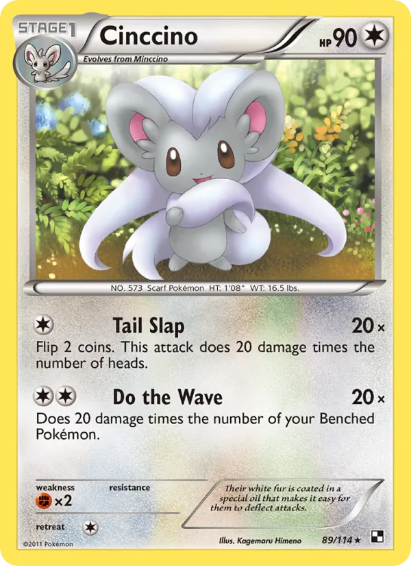 89-RH Cinccino – Black & White