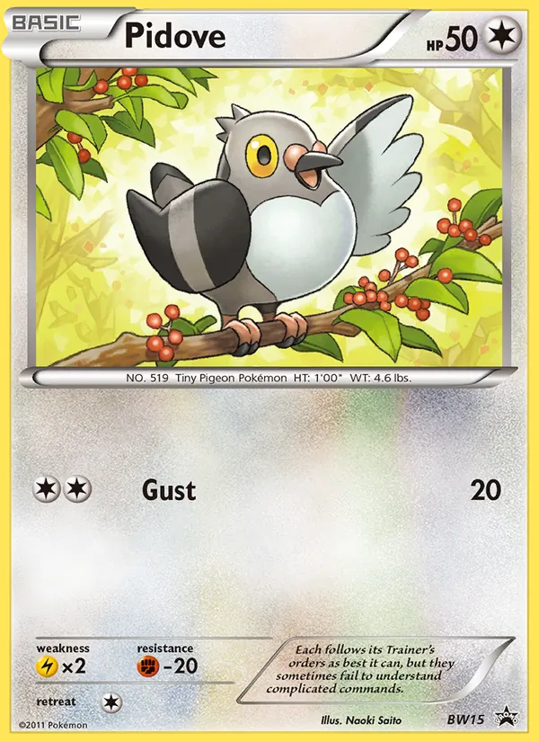 BW15 Pidove – BW Black Star Promos