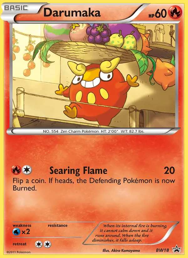 BW18 Darumaka – BW Black Star Promos