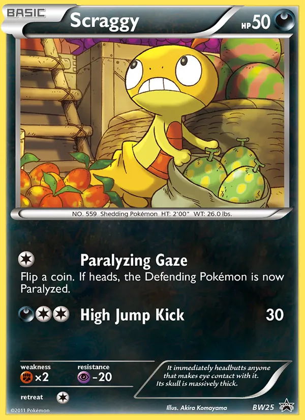 BW25 Scraggy – BW Black Star Promos