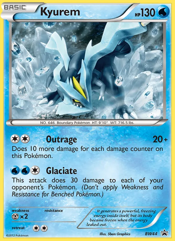 BW44 Kyurem – BW Black Star Promos