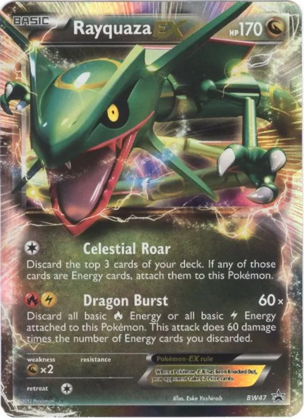 BW47 Rayquaza-EX – BW Black Star Promos