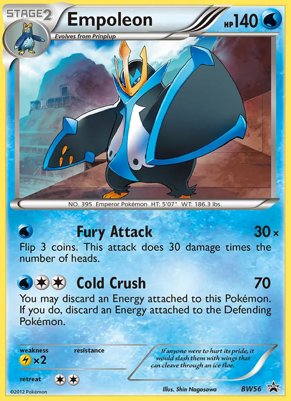 BW56 Empoleon – BW Black Star Promos
