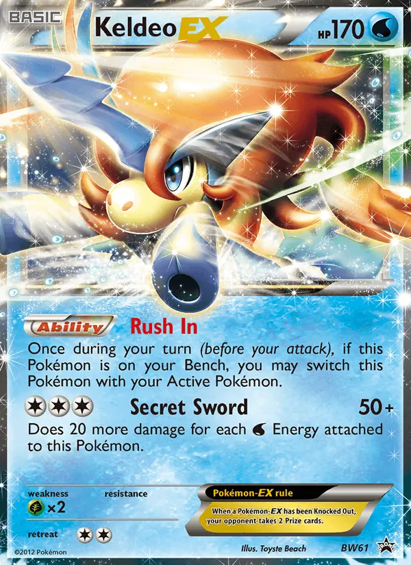 BW61 Keldeo-EX – BW Black Star Promos