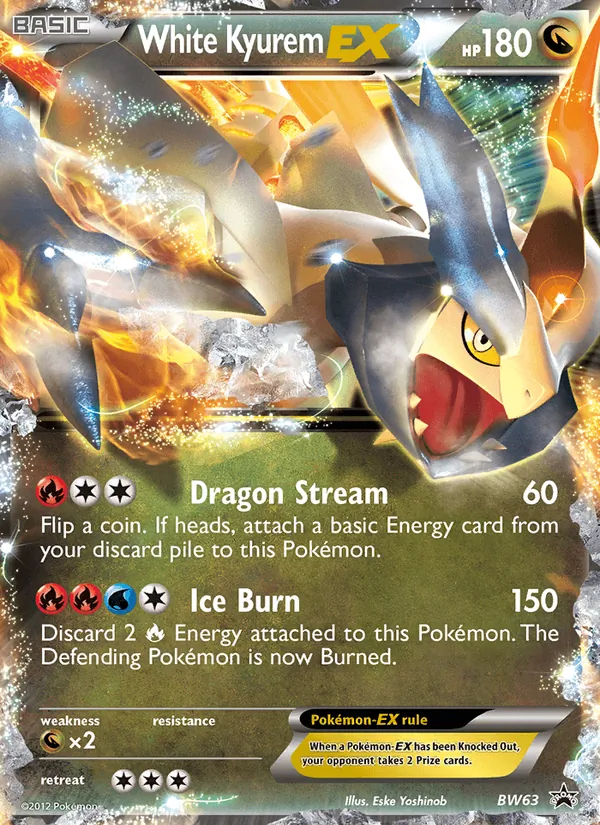 BW63 White Kyurem-EX – BW Black Star Promos