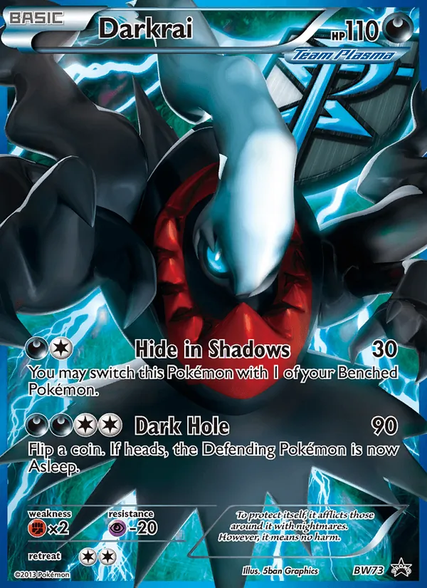 BW73 Darkrai – BW Black Star Promos