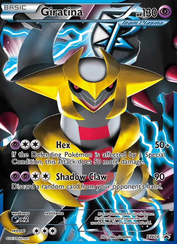 BW74 Giratina – BW Black Star Promos
