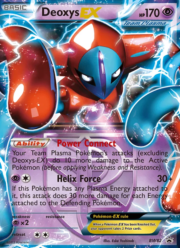 BW82 Deoxys-EX – BW Black Star Promos