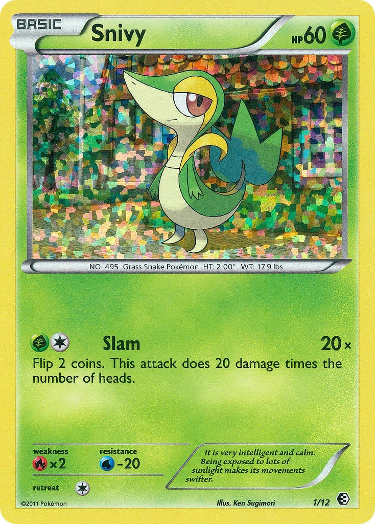 1 Snivy – McDonald's Collection 2011