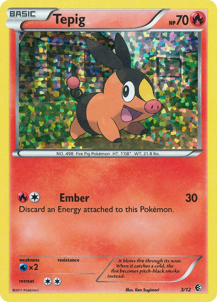 3 Tepig – McDonald's Collection 2011