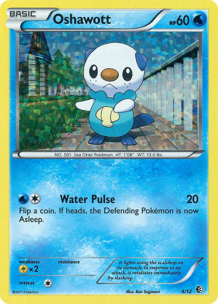 4 Oshawott – McDonald's Collection 2011