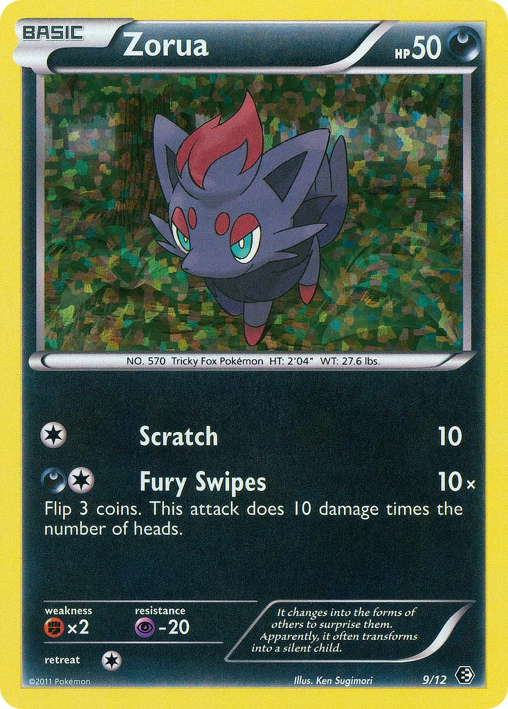 9 Zorua – McDonald's Collection 2011