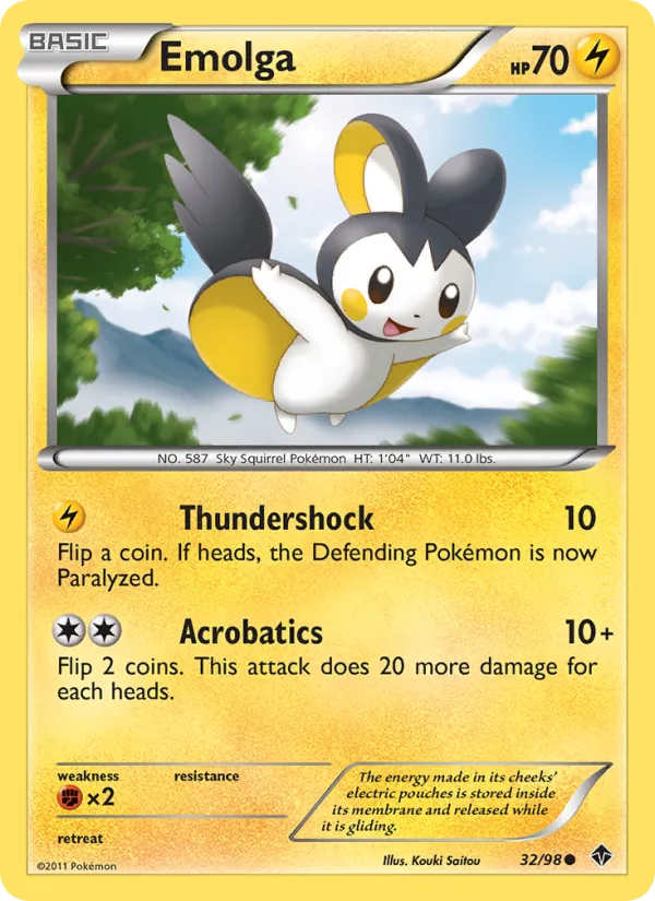 32 Emolga – Emerging Powers
