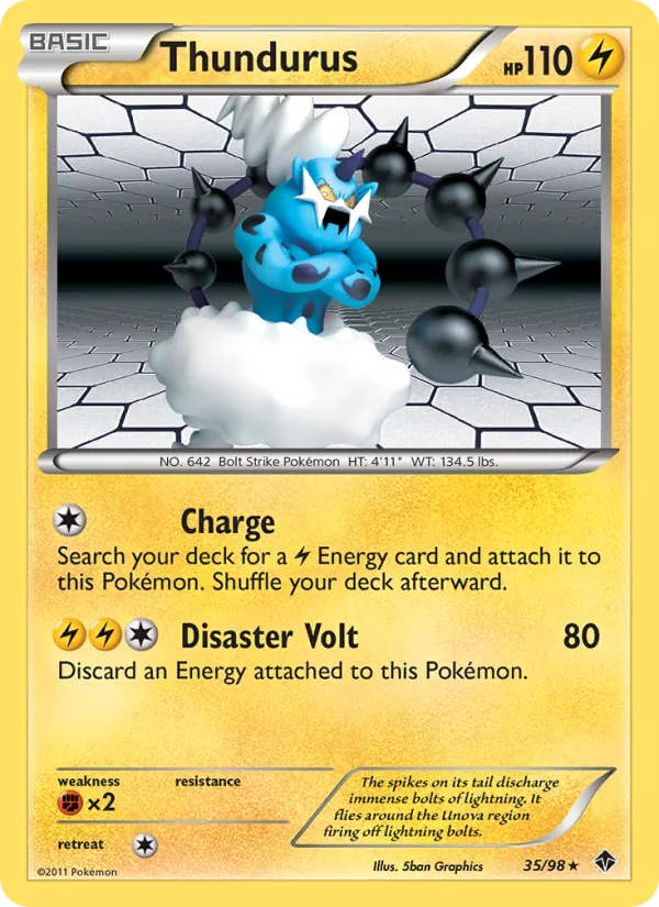 35 Thundurus – Emerging Powers