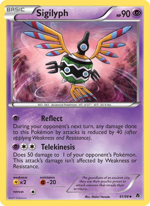 41 Sigilyph – Emerging Powers