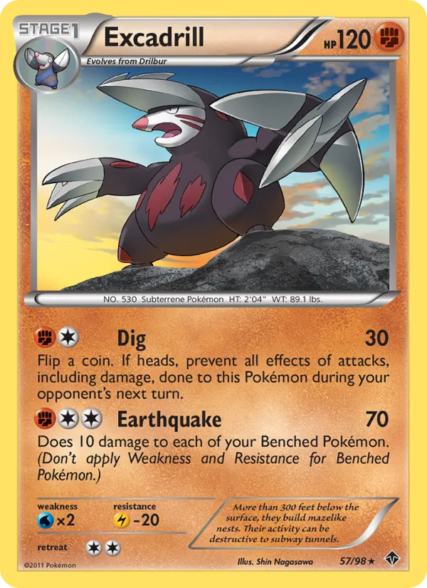 57 Excadrill – Emerging Powers