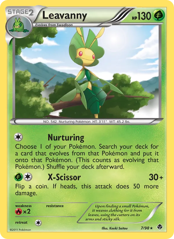 7 Leavanny – Emerging Powers