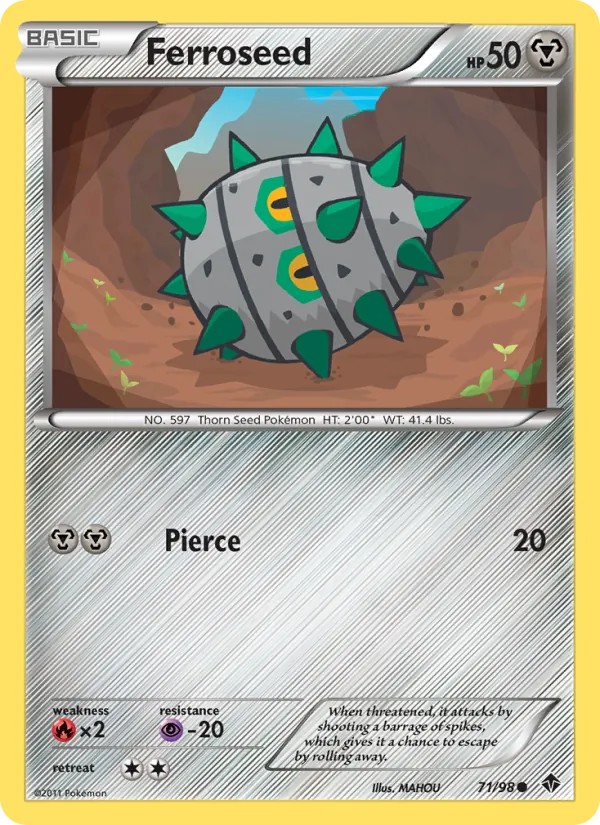 71 Ferroseed – Emerging Powers