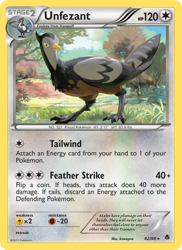 82 Unfezant – Emerging Powers