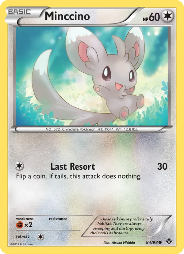 84 Minccino – Emerging Powers