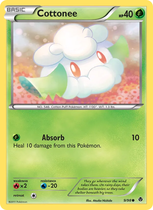 9 Cottonee – Emerging Powers