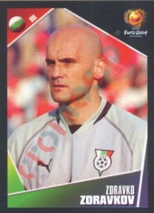 201 Zdravko Zdravkov – UEFA Euro Portugal 2004 Panini
