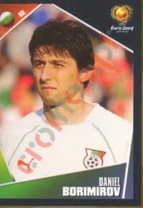 209 Daniel Borimirov – UEFA Euro Portugal 2004 Panini