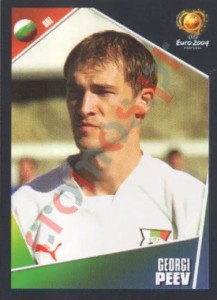 211 Georgi Peev – UEFA Euro Portugal 2004 Panini