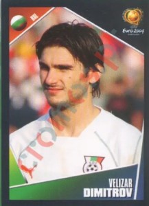 216 Velizar Dimitrov – UEFA Euro Portugal 2004 Panini