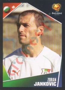 217 Zoran Jankovic – UEFA Euro Portugal 2004 Panini
