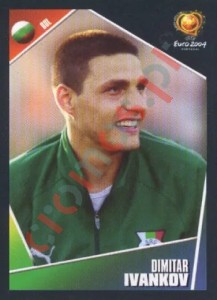 218 Dimitar Ivankov – UEFA Euro Portugal 2004 Panini