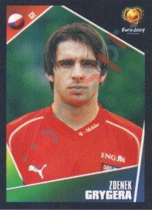 276 Zdenek Grygera – UEFA Euro Portugal 2004 Panini