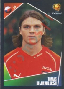 277 Tomas Ujfalusi – UEFA Euro Portugal 2004 Panini