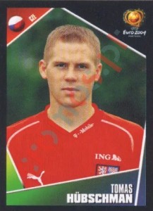 279 Tomas Hübschman – UEFA Euro Portugal 2004 Panini