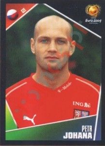 280 Petr Johana – UEFA Euro Portugal 2004 Panini