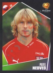 286 Pavel Nedved – UEFA Euro Portugal 2004 Panini