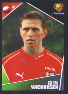 288 Stepan Vachousek – UEFA Euro Portugal 2004 Panini