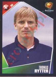 244 Thomas Rytter – UEFA Euro Portugal 2004 Panini