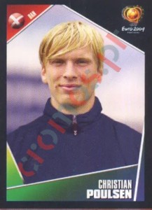 248 Christian Poulsen – UEFA Euro Portugal 2004 Panini