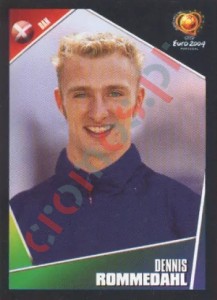 249 Dennis Rommedahl – UEFA Euro Portugal 2004 Panini